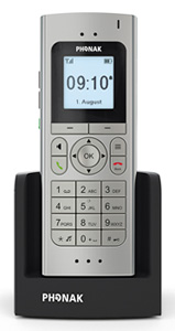 Phonak DECT Home Phone, available from ENT Carolina in Gastonia, Belmont, Shelby